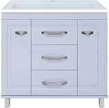 Misty Тумба с раковиной Терра 90 серая